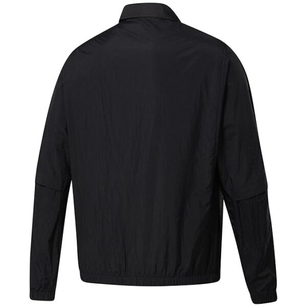 reebok men's polyester standard length duster coat