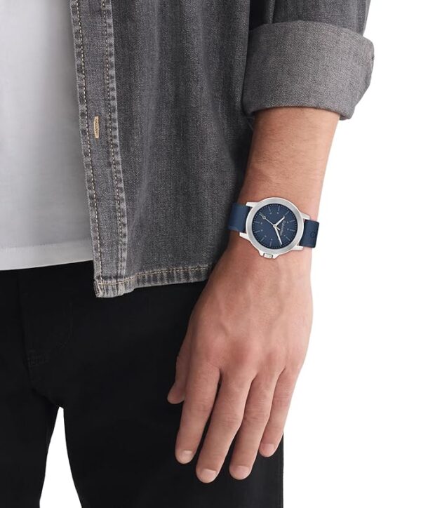 calvin klein ck reset qtz basic round dial men's watch