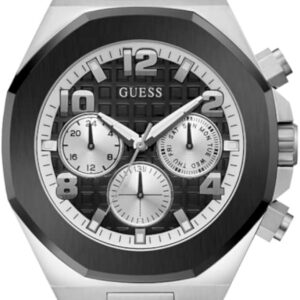 guess analog black dial men's watch gw0583g1