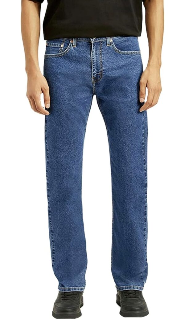 Levi's Men's 505 Straight Fit Mid Rise Jeans