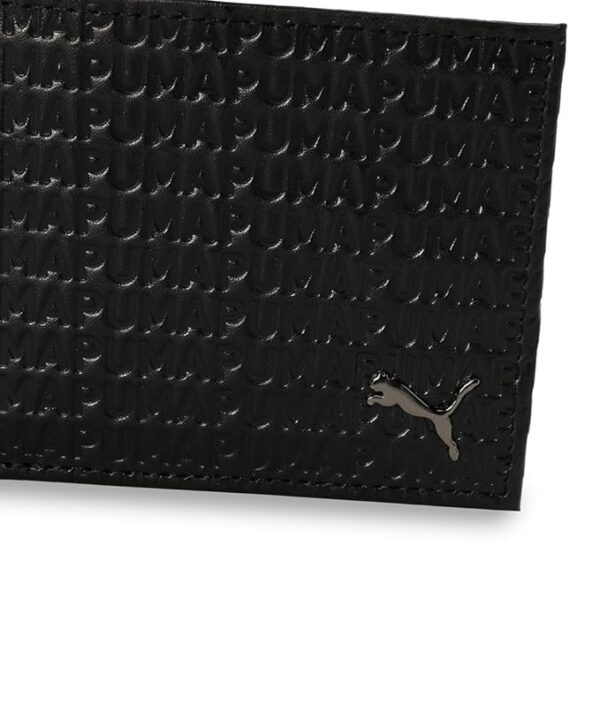 puma , unisex adult, leather wallet, black, (9155302)