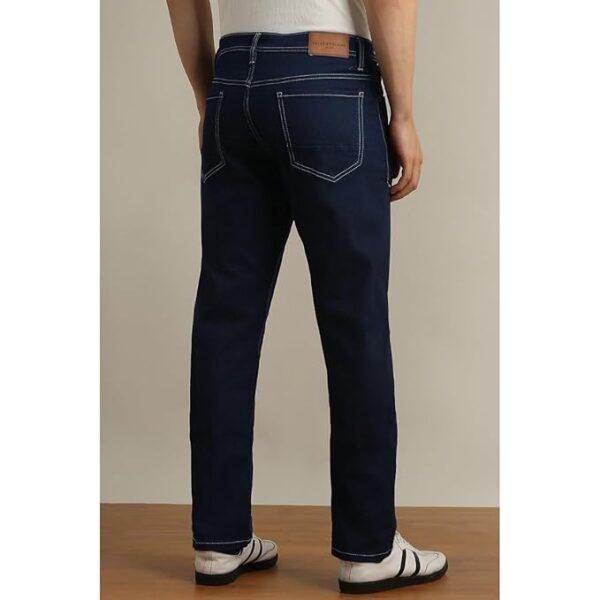 peter england men's regular fit denim jeans for daily casual wear