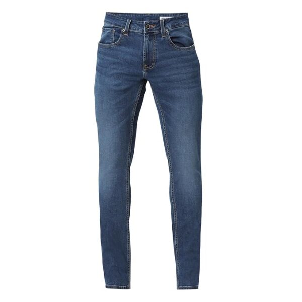 spykar men blue skinny fit low rise casual jeans
