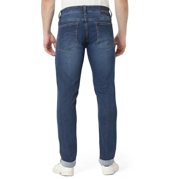 spykar men blue skinny fit low rise casual jeans