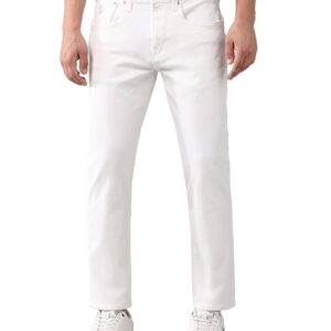 u.s. polo assn. denim co. men's cole comfort cropped fit authentic bi stretch jeans