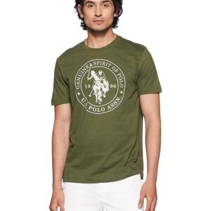 u.s. polo assn. men's cotton regular fit t shirt