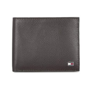 tommy hilfiger brown men's wallet (th/felixgcw03)