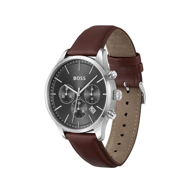 boss avery qtz fashion chrono round dial men's watch