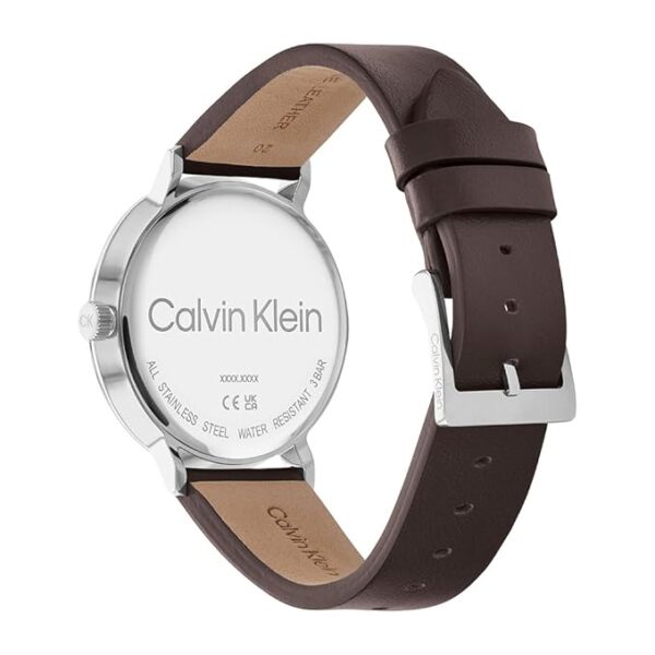 calvin klein modern analog blue dial men's watch 25200052