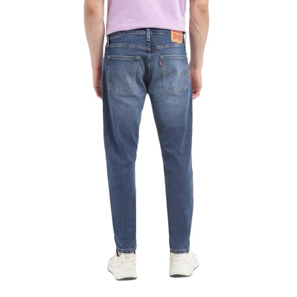 levi's men's 512 slim tapered fit mid rise blue jeans