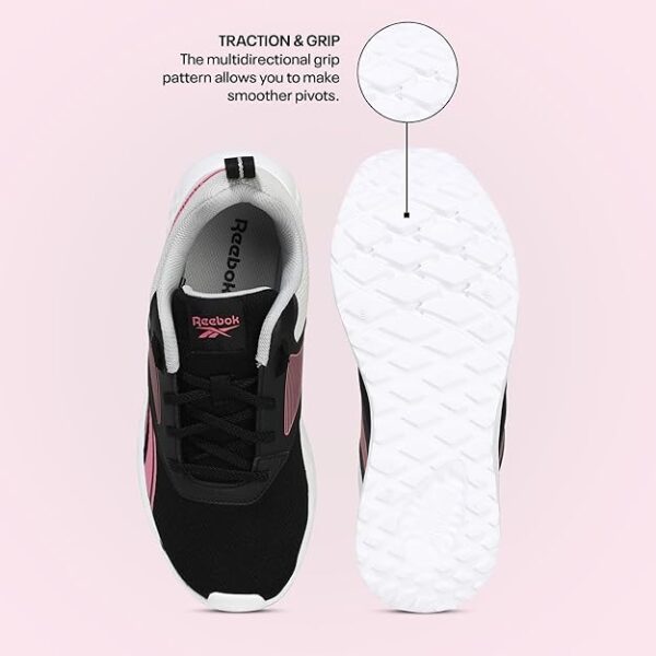 reebok women's running shoes super connect lightweight sports shoes for daily running and training
