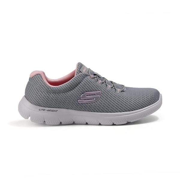 skechers women lace up sneaker shoes