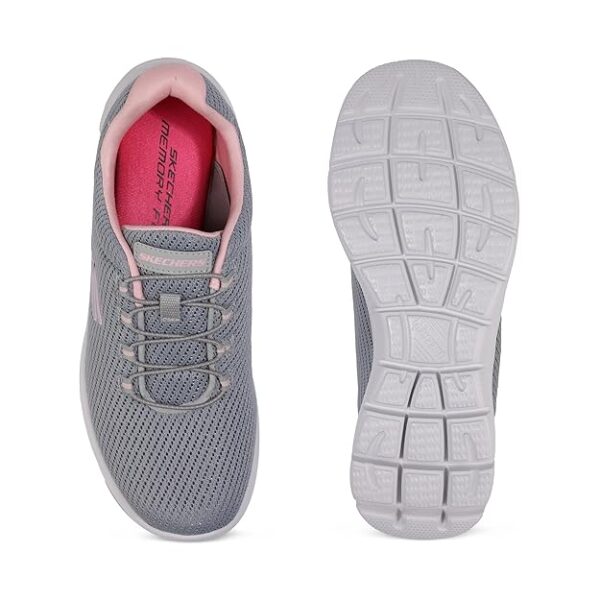 skechers women lace up sneaker shoes