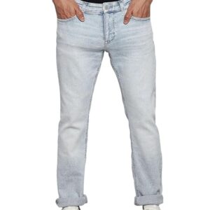 tommy hilfiger light wash slim fit mid rise jeans